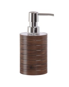 Дозатор для жидкого мыла Wood пластик коричневый Vanstore