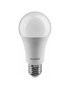 Лампа светодиодная 20Вт E27 230В 1800Лм 4000К матовый груша Онлайт