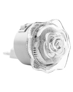 Светильник ночник светодиодный Роза 0 4Вт LED белый Ledo light