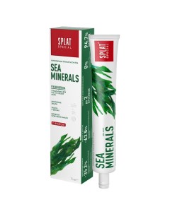 Паста зубная SPLAT Special Sea Minerals 75 мл Splat