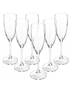 Набор бокалов Signature 6шт 170мл шампанское стекло Luminarc