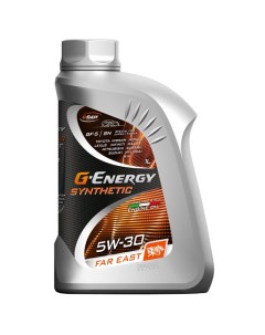 Масло моторное Synthetic FarEast 5W 30 1л G-energy