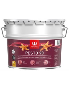 Эмаль алкидная Pesto 90 база С 9л бесцветная арт 700001081 Tikkurila