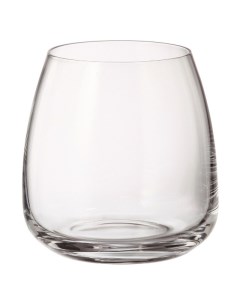 Набор стаканов Anser 6шт 400мл низкие стекло Crystal bohemia