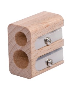 Точилка деревянная Green Series в индивидуальной коробке Berlingo
