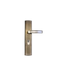 Ручка дверная на планке PH CT222 L для китайских металлических дверей универсальная левая Standart