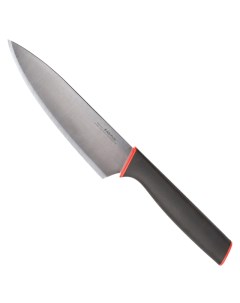 Нож Estilo 15см поварской нерж сталь пластик Attribute