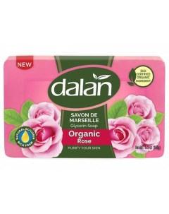 Мыло Savon de Marseille Organic Роза 150г Dalan
