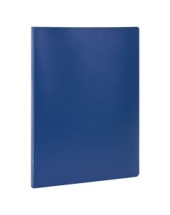 Папка скоросшиватель Standart A4 500мкм синяя пластик Staff
