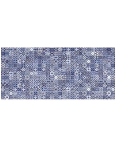 Плитка настенная 20x44 HAMMAM рельеф мозаика голубая Cersanit