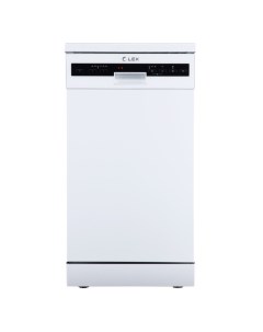 Машина посудомоечная DW4562WH 45см 10 комплектов белый Lex