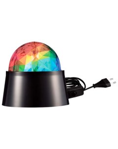 Светильник светодиодный проекционный DISCO RGB 3Вт черный Rev