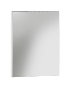Шкаф зеркальный Верна 55см угловой белый Акваль