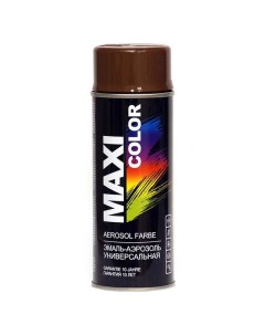 Эмаль аэрозольная 400мл коричневая арт 8011MX Maxi color
