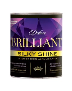 Краска акриловая Deluxe Brilliant silky shine база C 0 9л бесцветная арт кр Bril sh бС0 9 Parade