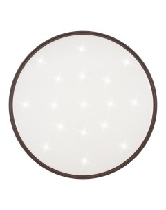 Светильник светодиодный Лайн кофе 80Вт пластик круглый белый Tango