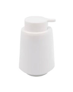 Дозатор для жидкого мыла Блум белый пластик Аквалиния