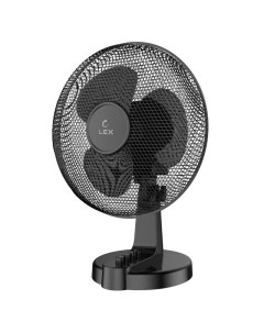 Вентилятор настольный LXFC 8376 9 30Вт 2 режима черный Lex