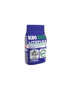 Клей для керам плитки LITOFLEX K80 ECO 5кг арт K80 ECO 5 Litokol