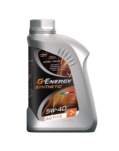 Масло моторное Synthetic Active 5W 40 1л G-energy