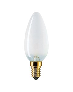 Лампа накаливания 40Вт E14 420лм 2700K 230В свеча С35 C0018396 Philips