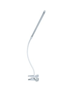 Лампа настольная светодиодная 7Вт 4k LED прищепка гибкий белый Navigator