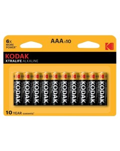 Батарейка LR03 AAA блистер 10шт Kodak