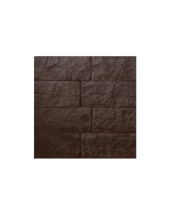 Плитка декоративная бетонная Доломит Евро шоколадно коричневая Ramo