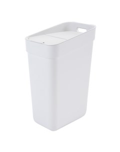 Контейнер для мусора Ready To Collect 30л прямоугольный пластик белый Curver