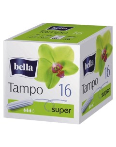 Тампоны Tampo супер 16шт Bella