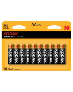 Батарейка LR06 AA блистер 10шт Kodak
