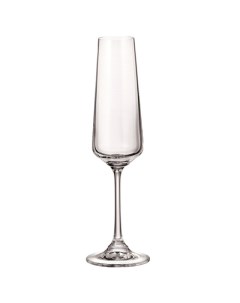 Набор бокалов Corvus 6шт 160мл шампань стекло Crystal bohemia