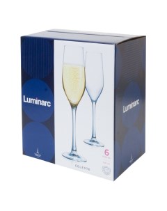 Набор бокалов Селест 6шт 160мл шампань стекло Luminarc