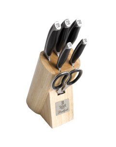 Набор ножей Стратфорд 7 предметов на подставке нерж сталь Taller