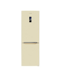 Холодильник двухкамерный MFF187NFBG10 187x59 5x66см бежевый Maunfeld