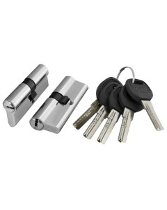Цилиндр ключевой Lock a200 90мм 35х55 никель Punto