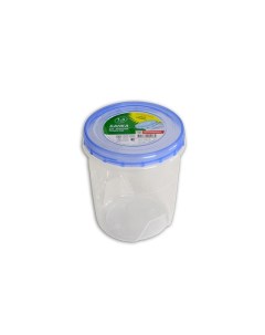 Контейнер для продуктов 1 3 л 14х12 см пластик Полимербыт