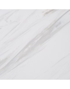 Столешница Неопалитано 240x60x2 см искусственный камень цвет белый с серыми полосами Без бренда