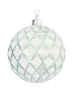 Елочный шар Loft o8 см пластик зеленый Без бренда