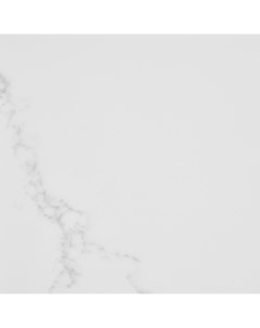 Столешница Молекуль 240x60x2 см искусственный камень цвет белый с хаотичными серыми полосами Без бренда