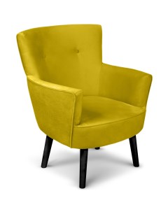 Кресло полиэстер Вилли 77x86x76 см цвет желтый Seasons