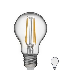 Лампа светодиодная LEDF E27 220 240 В 9 Вт груша прозрачная 1000 лм нейтральный белый свет Volpe