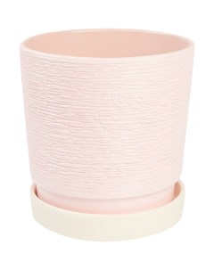 Горшок цветочный Нест o13 5 h13 5 см v1 л керамика розовый Без бренда