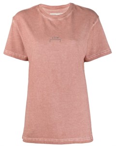 A cold wall футболка с круглым вырезом и логотипом m розовый A-cold-wall*