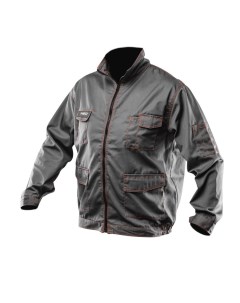 Куртка рабочая BASIC цвет серый размер XXL 58 рост 194 200 см Neo