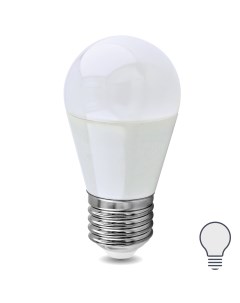 Лампа светодиодная E27 220 240 В 10 Вт шар матовая 1000 лм нейтральный белый свет Без бренда
