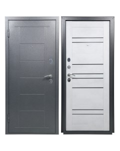 Дверь входная металлическая 8C 205x96 см левая бетон Без бренда