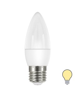 Лампа светодиодная Candle E27 175 250 В 7 Вт белая 750 лм теплый белый свет Lexman