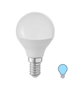 Лампа светодиодная E14 6 Вт 600 Лм холодный белый свет Volpe