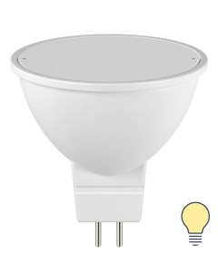 Лампа светодиодная Frosted G5 3 12 В 5 5 Вт матовая 500 лм теплый белый свет Lexman